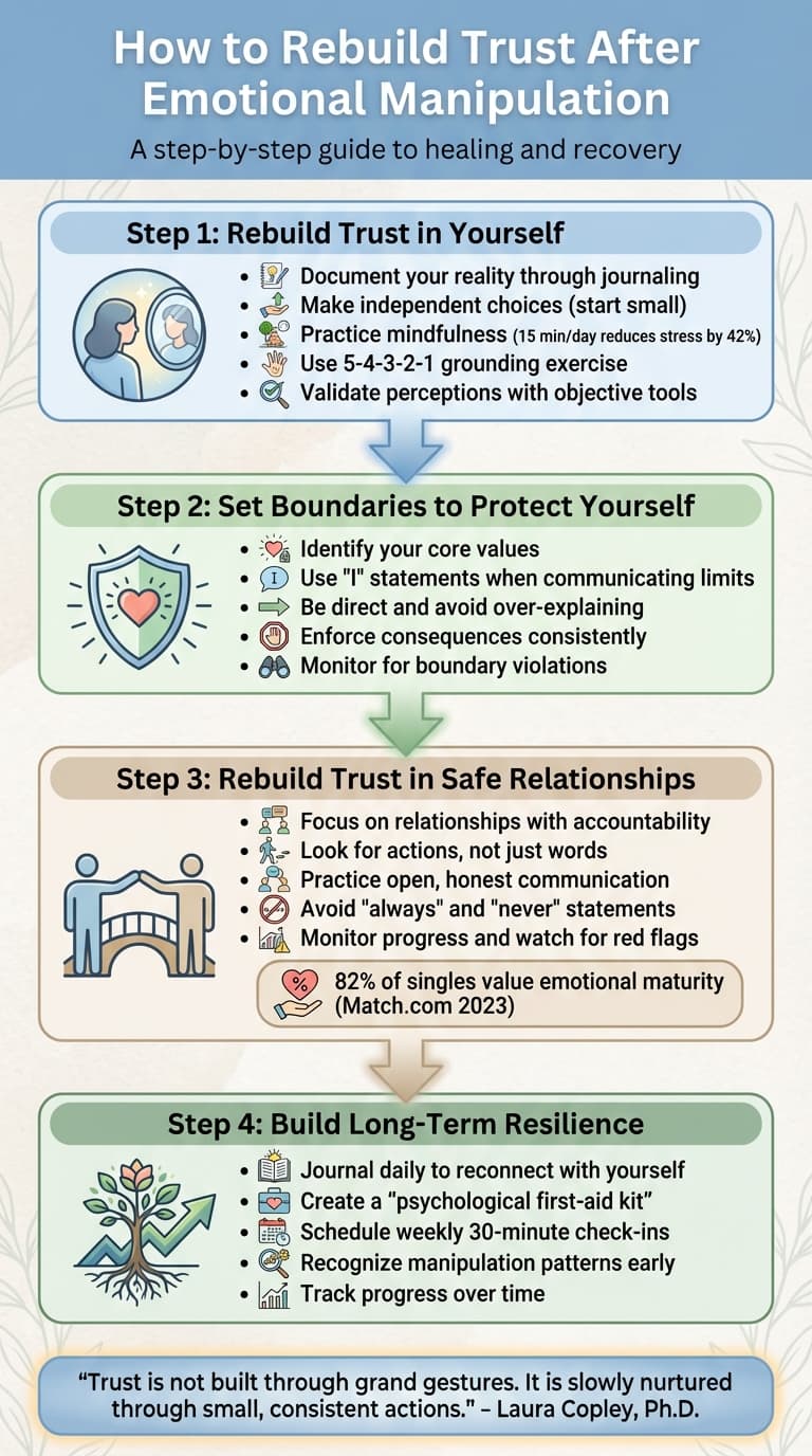 4 Steps to Rebuild Trust After Emotional Manipulation