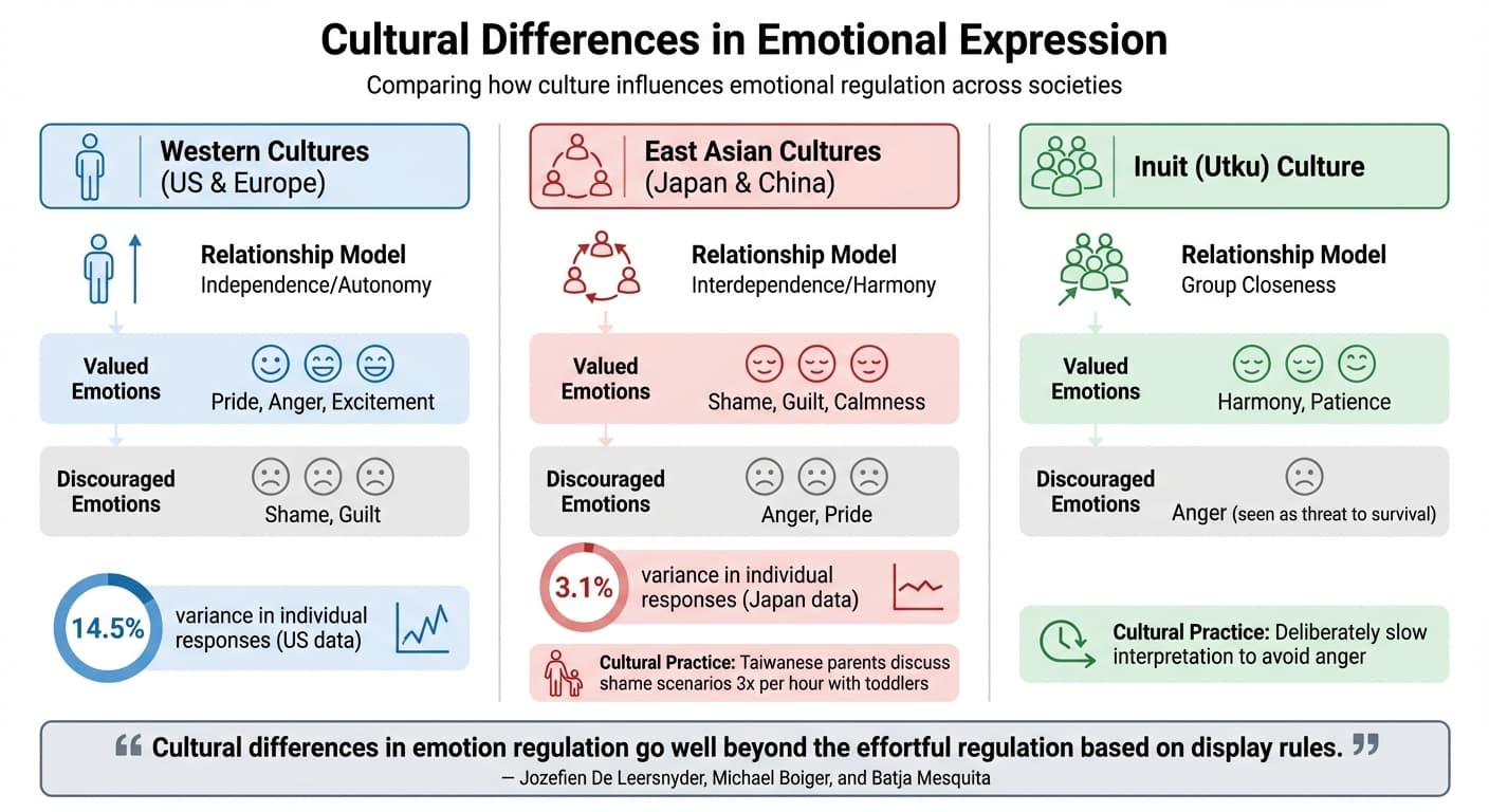 How Culture Shapes Emotional Expression: Western vs East Asian Communication Styles