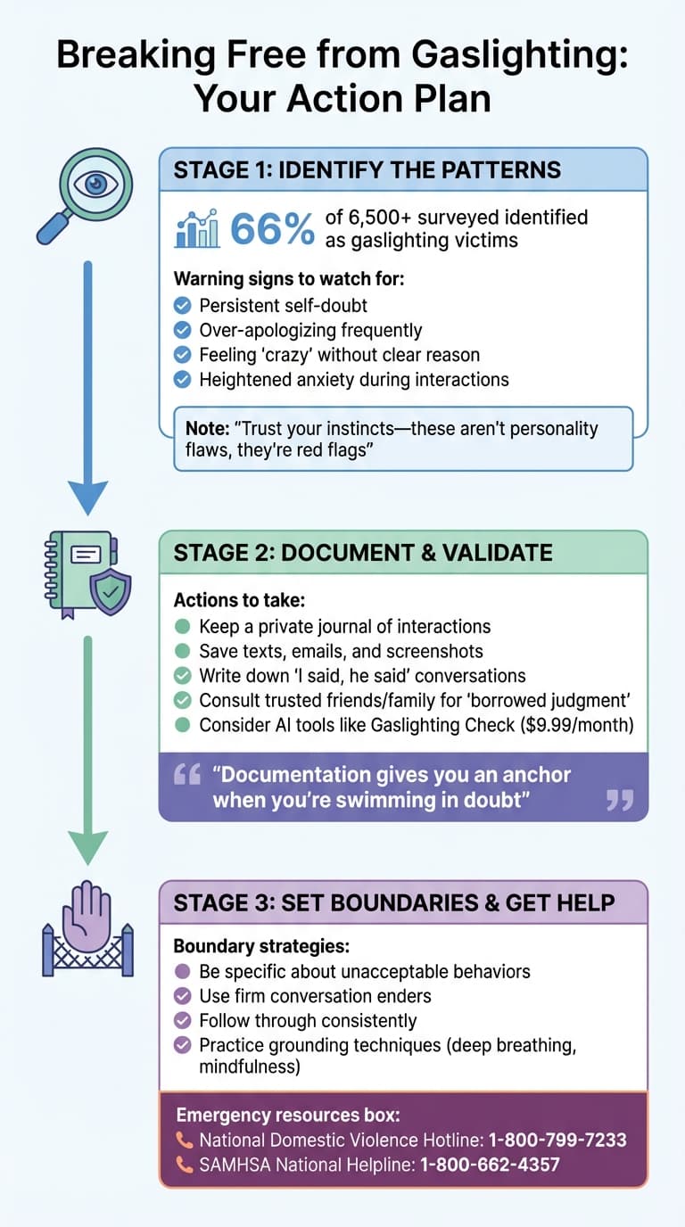 How to Identify and Break Free from Gaslighting: A Step-by-Step Guide
