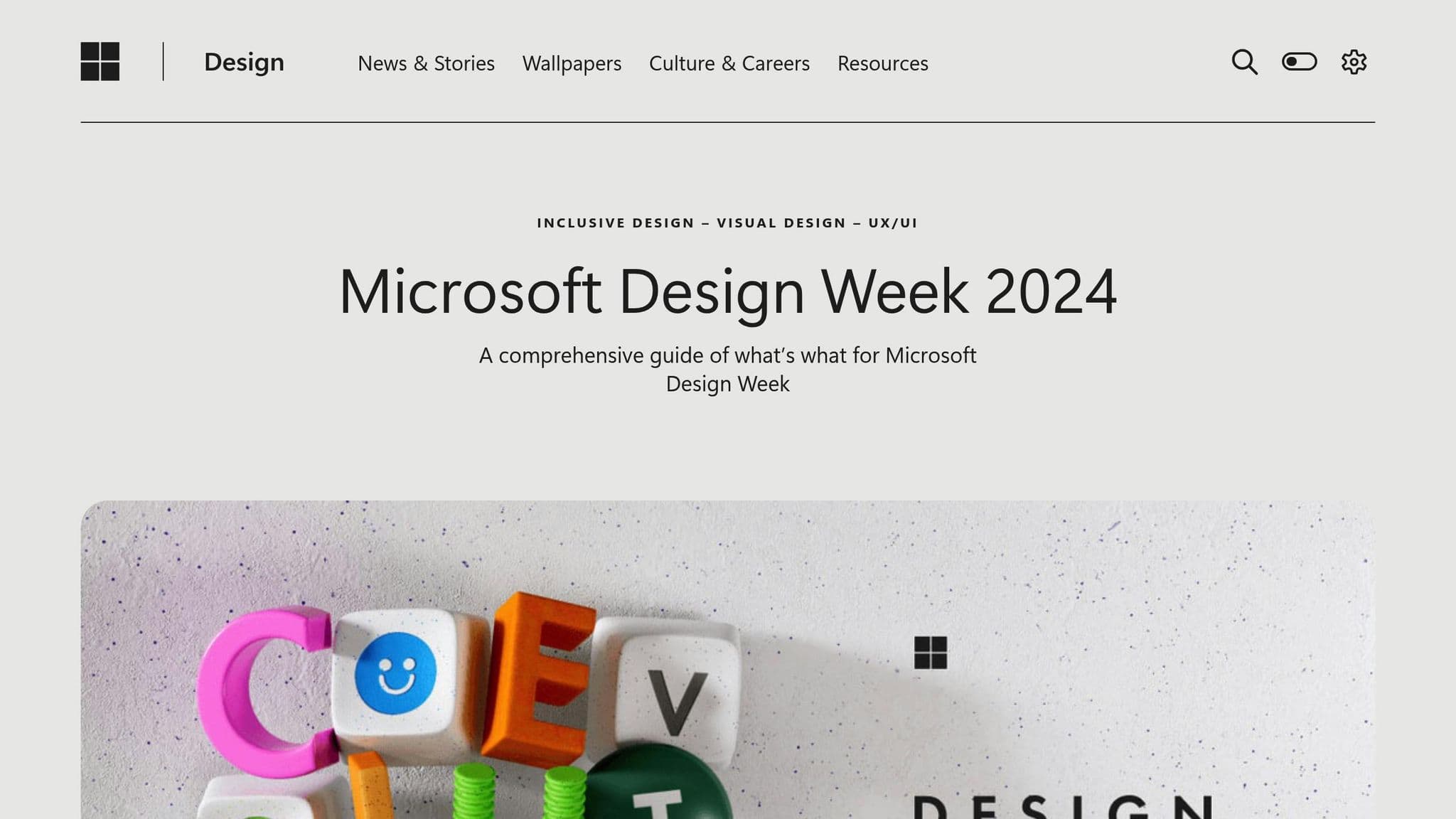 Microsoft Design Week 2024